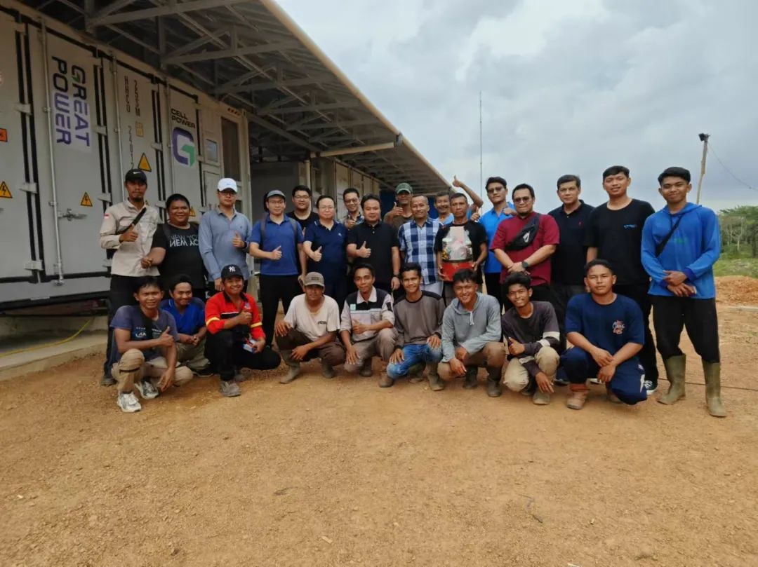 高质交付！鹏辉能源印尼首个液冷储能系统项目正式落地