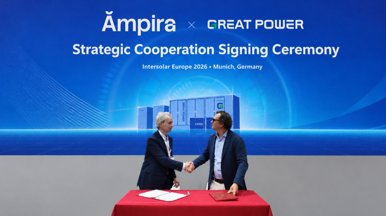 Great Power and Ampira BV Strengthen Strategic Cooperation to Support Europe’s Energy Transition